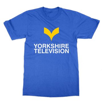 Cliquewear Yorkshire Televizyon Mavi Erkek T-Shirt