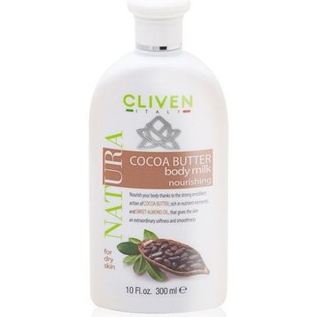 Cliven Natura Cocoa Butter 300 ml Besleyici Vücut Sütü