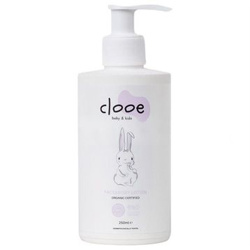 Clooe 250 ml Organik Sertifikalı Bebek Losyonu