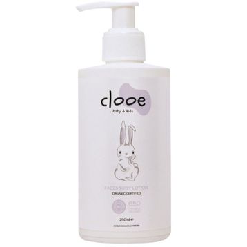 Clooe 250 ml Organik Sertifikalı Bebek Losyonu