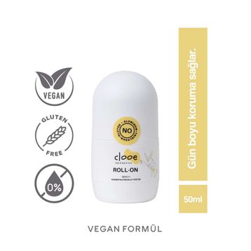 Clooe 50 ml Doğal Unisex Deodorant Roll-On