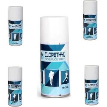 Clorethyl 150 ml 5 Adet Soğutucu Sprey