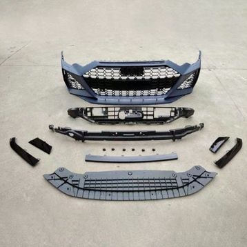Cmk Audi A6 2019-2021 RS6 Ön Tampon Panjur Seti