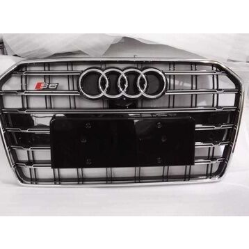 Cmk Audi A6 S6 2015-2018 Siyah Krom Panjur