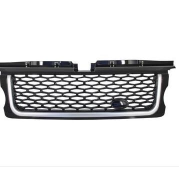 Cmk Land Rover RR Sport 2005-2009 İçin Uyumlu Gri Şeritli Siyah Panjur