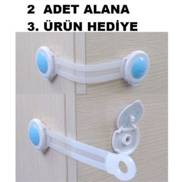 CMT Çocuk Koruma Dolap ve Çekmece Kilidi 2li