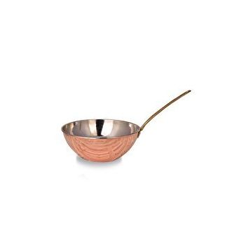 Cobper Premium Collection 25 cm Bakır Wok Tava