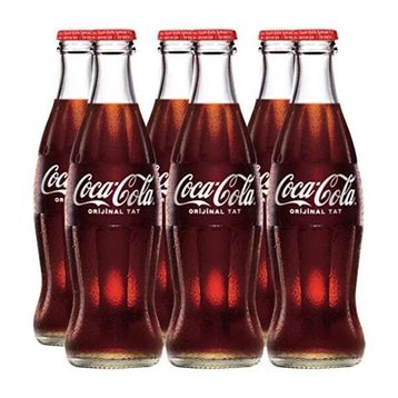 Coca Cola 6x250 ml Cam Şişe (6 adet)