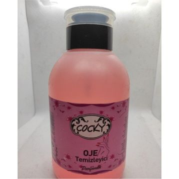 Cocky 450 ml Pembe Pompalı Oje Temizleyici Aseton