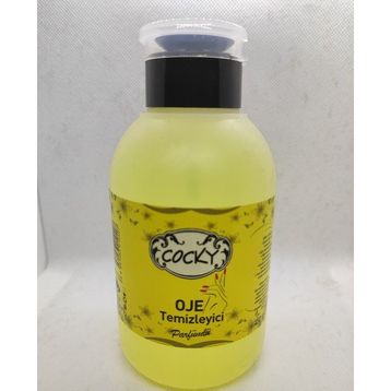Cocky 450 ml Sarı Pompalı Oje Temizleyici Aseton
