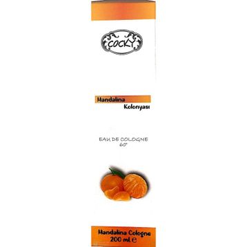 Cocky 80 Derece 200 ml Mandalina Kolonyası