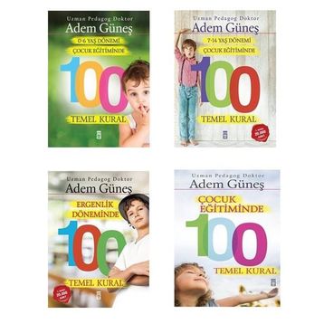 Çocuk Eğitiminde 100 Temel Kural 4 Kitap-Adem Gürses