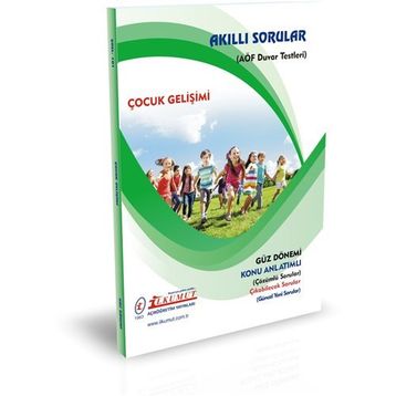 Çocuk Gelişimi Akıllı Sorular - İlkumut Açıköğretim Yayınları