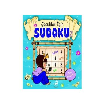 Çocuklar İçin Çözümlü Sudoku 2 Pötikare Yayınları