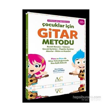 Çocuklar için Gitar Metodu - Musa Çetiner