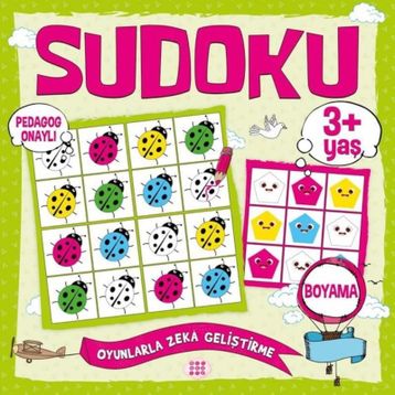 Çocuklar İçin Sudoku - Boyama 3+Yaş