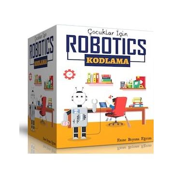 Çocuklara Robotik Kodlama Eğitim Seti 4 Süper Kitap Enine Boyuna Eğitim