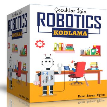 Çocuklara Robotik Kodlama Eğitim Seti 4 Süper Kitap Enine Boyuna Eğitim