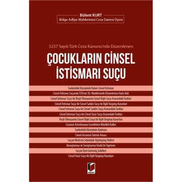 ÇOCUKLARIN CINSEL İSTISMARI SUÇU - GENEL