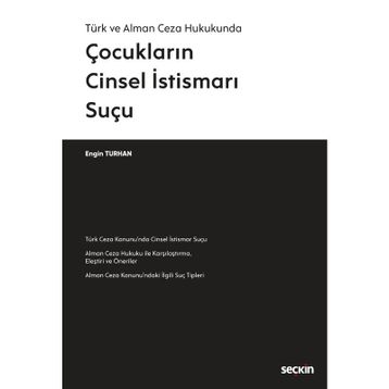 ÇOCUKLARIN CINSEL İSTISMARI SUÇU - GENEL