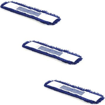 Cod-Ex 3 Adet 40 cm Orlon Nemli Palet Tablet Toz Toplama Statik Mop Takımı Seti