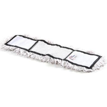 Cod-ex 40 cm Beyaz Nemli Palet Tablet Nem Alıcı Yedek Mop Paspas Başlığı Bezi