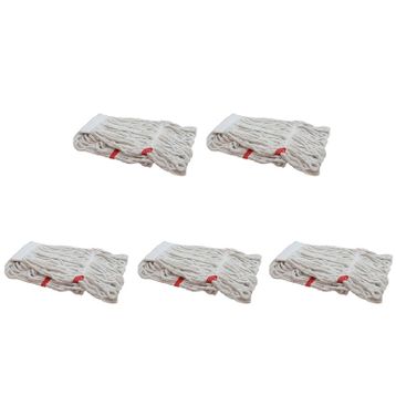 COD-EX Yedek Dar Islak Paspas Başlığı Beyaz 5 Adet 17 cm Mop