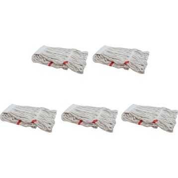COD-EX Yedek Dar Islak Paspas Başlığı Beyaz 5 Adet 17 cm Mop