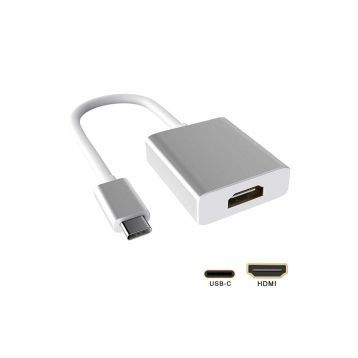 Codegen CDG-CNV33 USB Type C to HDMI Erkek Dişi Beyaz USB Ekran Adaptörü