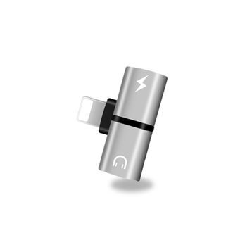 Codegen CDG-CNV43 Gümüş Apple iPhone Lightning 2 Port Çoklayıcı Dönüştürücü