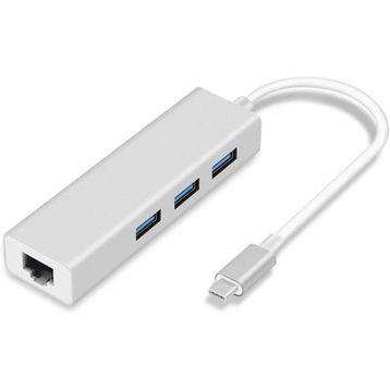 Codegen CDG-CNV85 USB Type C to Gigabit RJ45 3 Port USB 3.0 USB Ethernet Adaptör