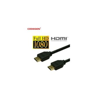 Codegen CPS13 1.3 M Siyah HDMI Kablo