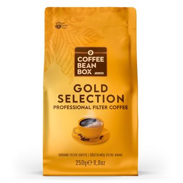Coffee Bean Box 250 gr Gold Selection Filtre Kahve