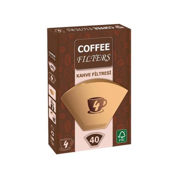 Coffee Filters No: 4 40'lı Filtre Kahve Kağıdı