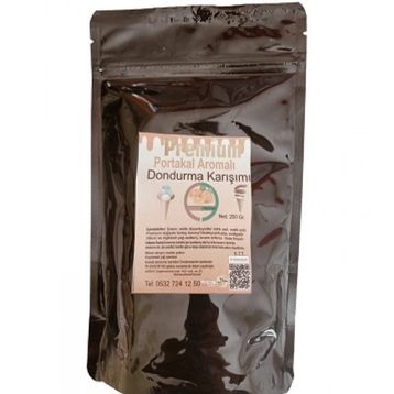Coffee Naturelle 250 gr Portakal Aromalı Dondurma Karışımı