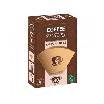Coffee No: 4 80'li Filtre Kahve Kağıdı