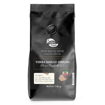 Coffeetropic 1 kg Çekirdek Terra Single Origin Ethiopia Yirgachaffe Gr.2 Kahve