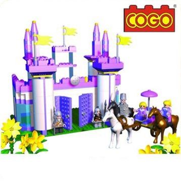 Cogo Prensesin Seti Prensesin Kalesi 500 Parça Puzzle