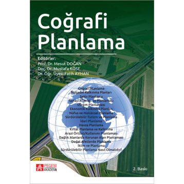 Coğrafi Planlama - Pegem Akademi Yayıncılık