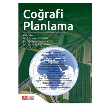 Coğrafi Planlama - Pegem Akademi Yayıncılık