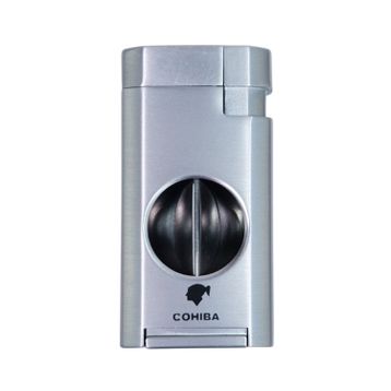 Cohiba Çift Torch Gümüş Puro Çakmağı