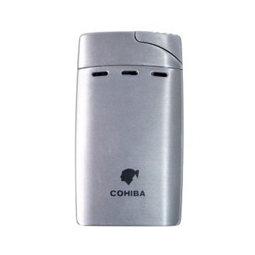 Cohiba Çift Torch Gümüş Puro Çakmağı
