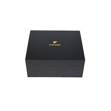 Cohiba Humidor Siyah Puro Kutusu