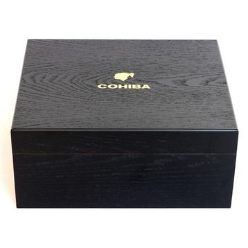 Cohiba Humidor Siyah Puro Kutusu