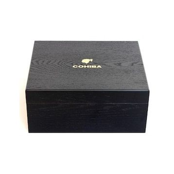 Cohiba Humidor Siyah Puro Kutusu