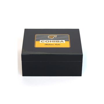 Cohiba Humidor Siyah Puro Kutusu