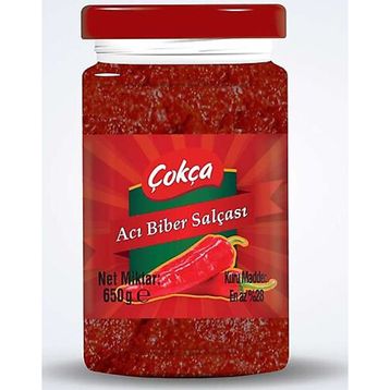Çokça 650 gr Acı Biber Salçası