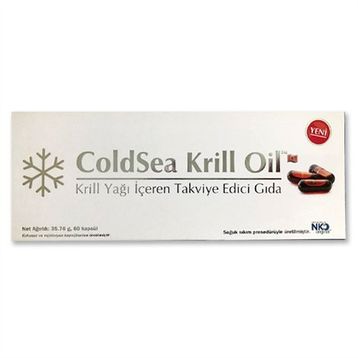 Coldsea Krill Oil Omega 3 60 Kapsül