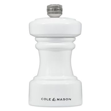 Cole & Mason Hoxton Parlak Beyaz 104 mm Biber Değirmeni