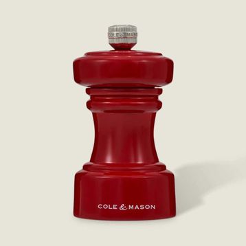 Cole & Mason Hoxton Parlak Kırmızı 104 mm Biber Değirmeni